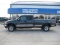 2005 Onyx Black GMC Sierra 2500HD SLE Extended Cab 4x4  photo #1