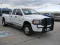 Bright White - Ram 3500 Laramie Quad Cab 4x4 Dually Photo No. 14