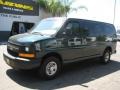 Dark Green Metallic - Express LS 2500 Passenger Van Photo No. 3