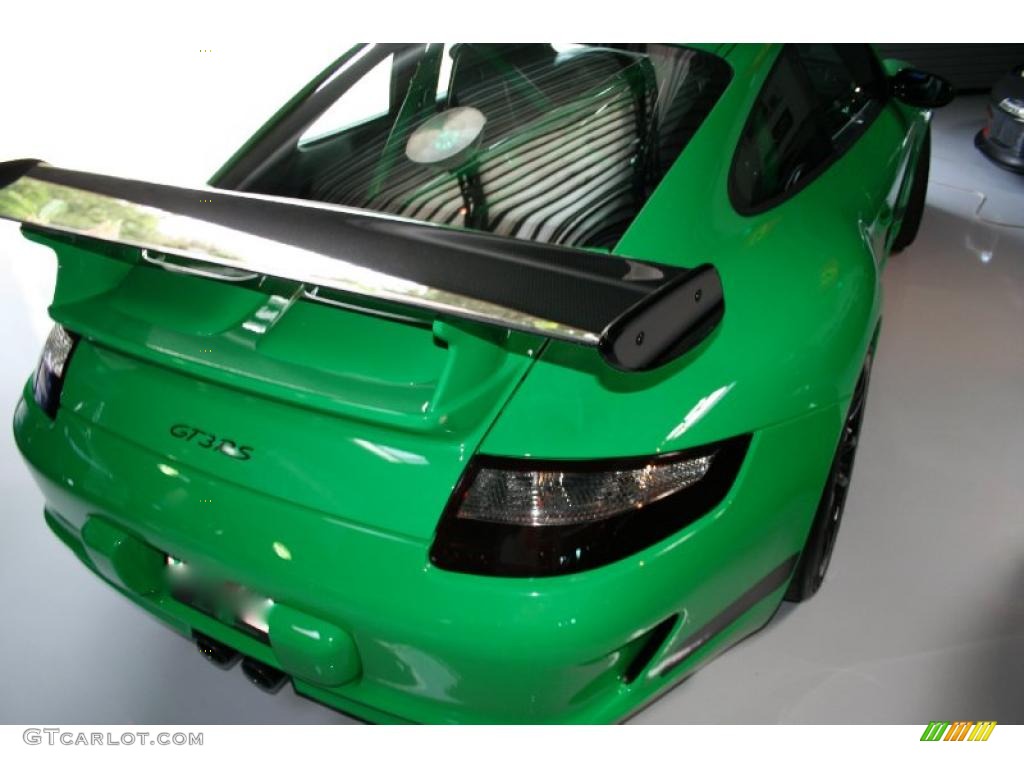 2007 911 GT3 RS - Green/Black / Black w/Alcantara photo #12