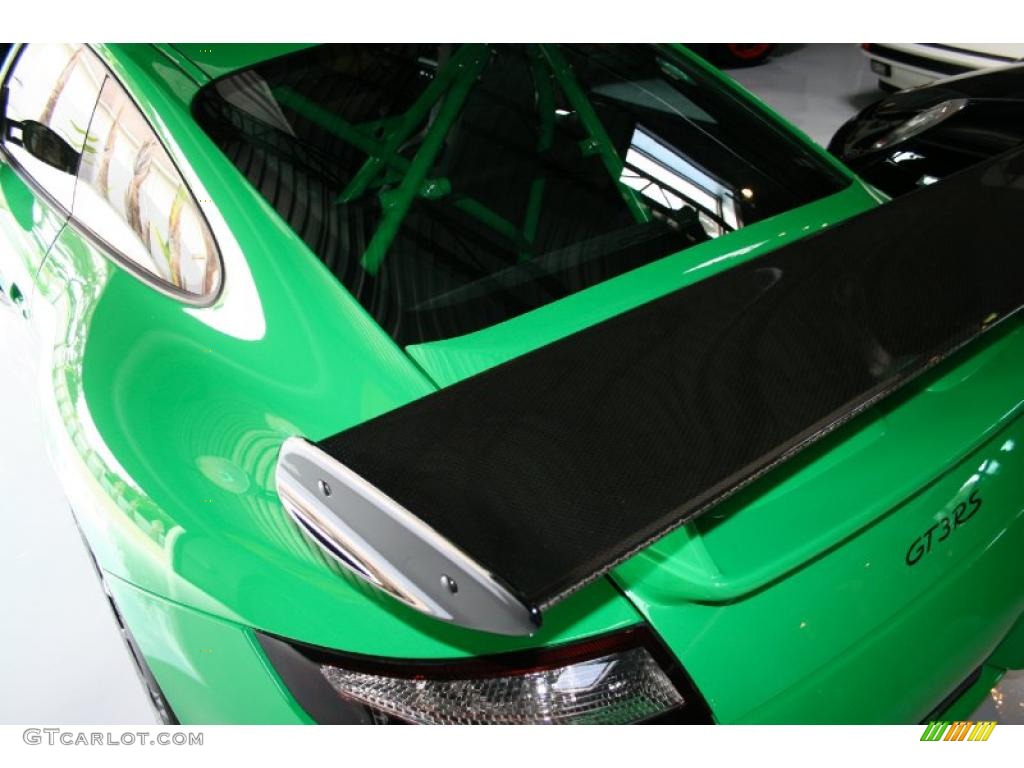 2007 911 GT3 RS - Green/Black / Black w/Alcantara photo #13