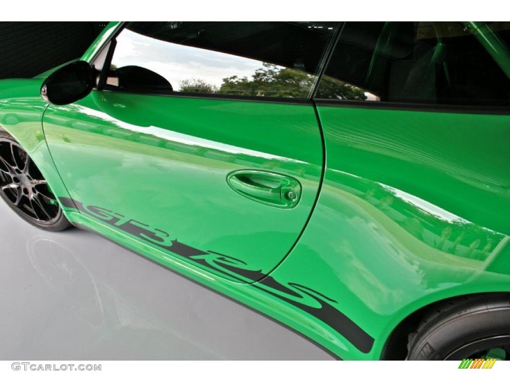 2007 911 GT3 RS - Green/Black / Black w/Alcantara photo #15