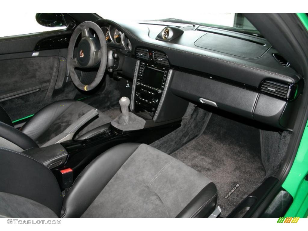 2007 911 GT3 RS - Green/Black / Black w/Alcantara photo #25