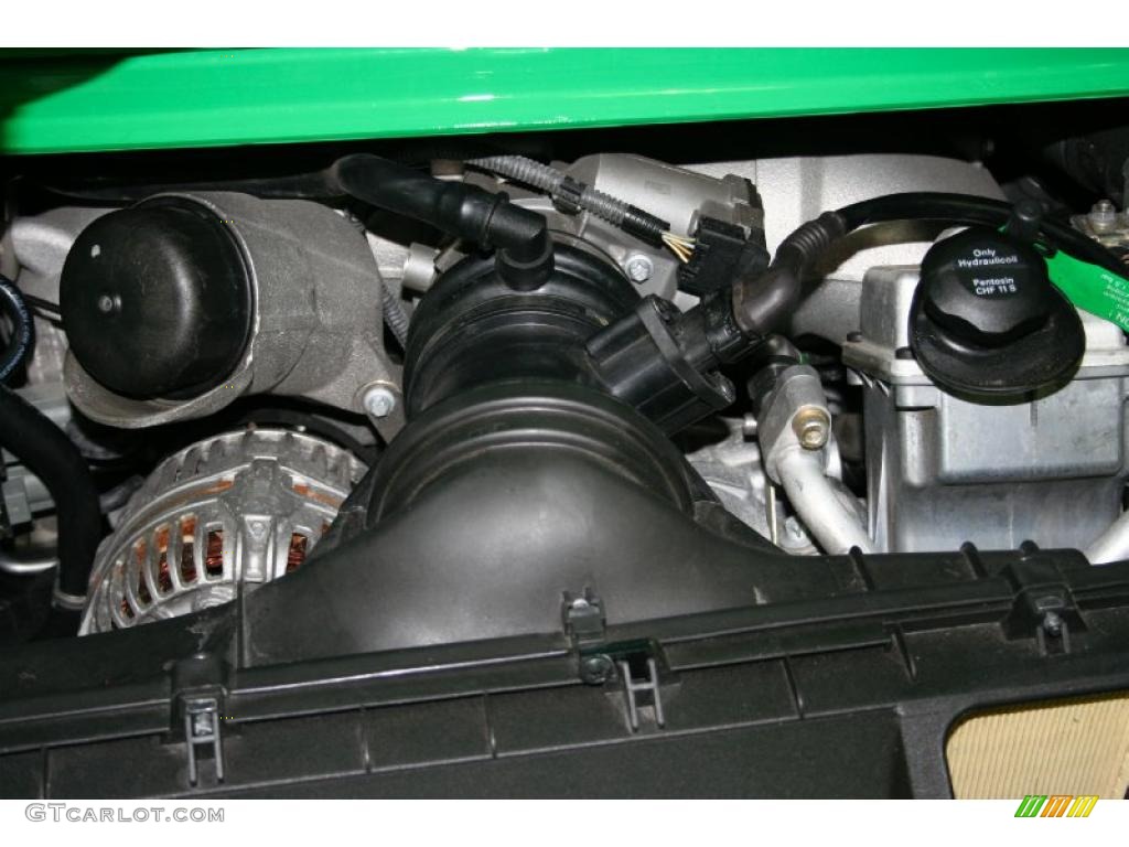 2007 911 GT3 RS - Green/Black / Black w/Alcantara photo #46