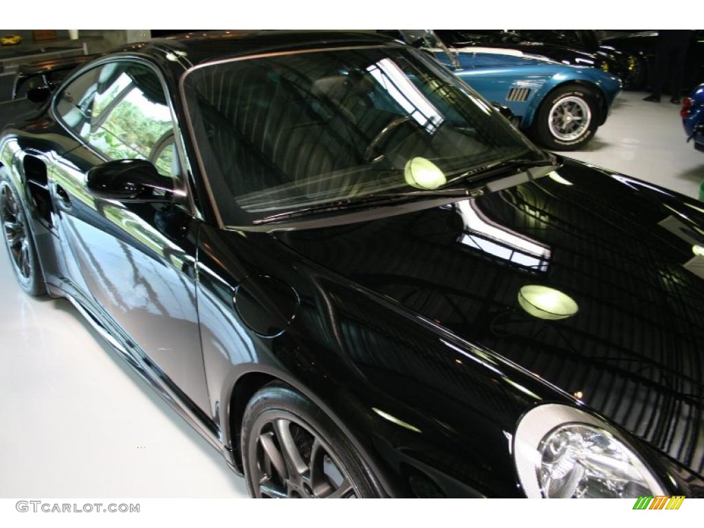 2008 911 GT2 - Black / Black photo #6