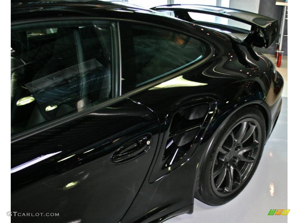 2008 911 GT2 - Black / Black photo #8