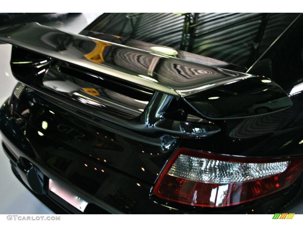2008 911 GT2 - Black / Black photo #11