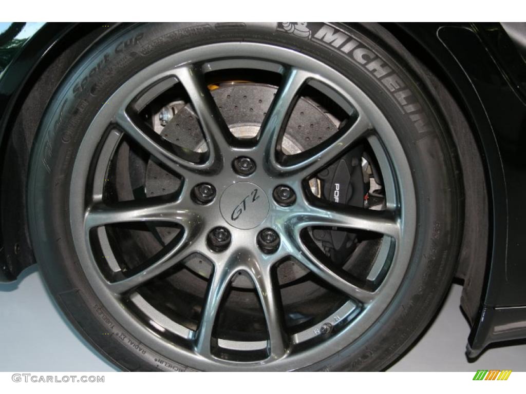 2008 911 GT2 - Black / Black photo #15