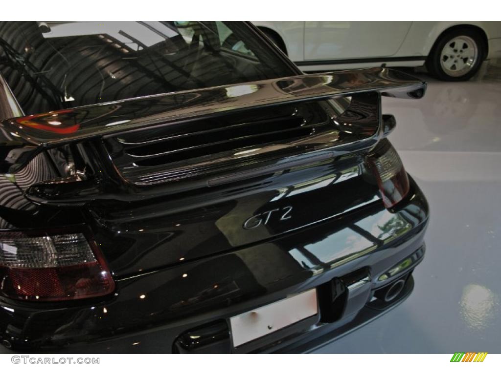 2008 911 GT2 - Black / Black photo #46