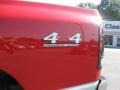 2004 Flame Red Dodge Ram 1500 Laramie Quad Cab 4x4  photo #7