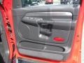 2004 Flame Red Dodge Ram 1500 Laramie Quad Cab 4x4  photo #18