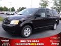 Dark Cordovan Pearlcoat 2010 Dodge Grand Caravan SE Hero