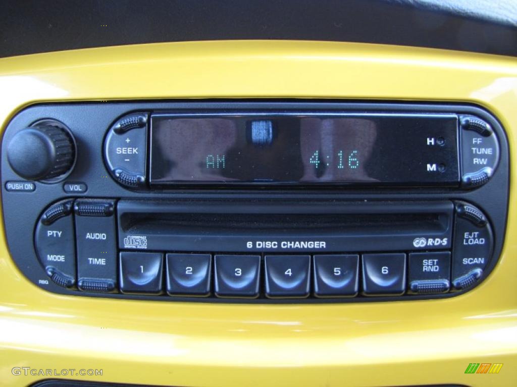 2005 Ram 1500 SLT Rumble Bee Regular Cab - Solar Yellow / Dark Slate Gray photo #19