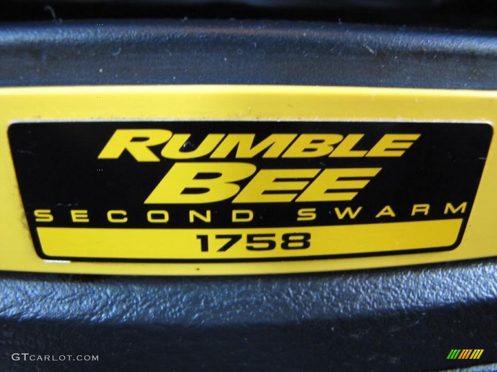 2005 Ram 1500 SLT Rumble Bee Regular Cab - Solar Yellow / Dark Slate Gray photo #20