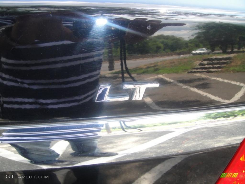 2007 Malibu LT Sedan - Black / Titanium Gray photo #15