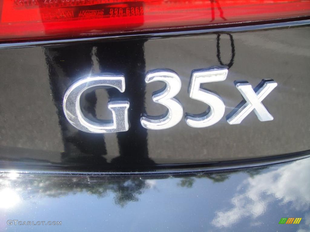 2004 G 35 x Sedan - Black Obsidian / Graphite photo #20