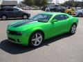 2011 Synergy Green Metallic Chevrolet Camaro LT Coupe  photo #1