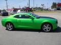 2011 Synergy Green Metallic Chevrolet Camaro LT Coupe  photo #4