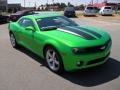 2011 Synergy Green Metallic Chevrolet Camaro LT Coupe  photo #5