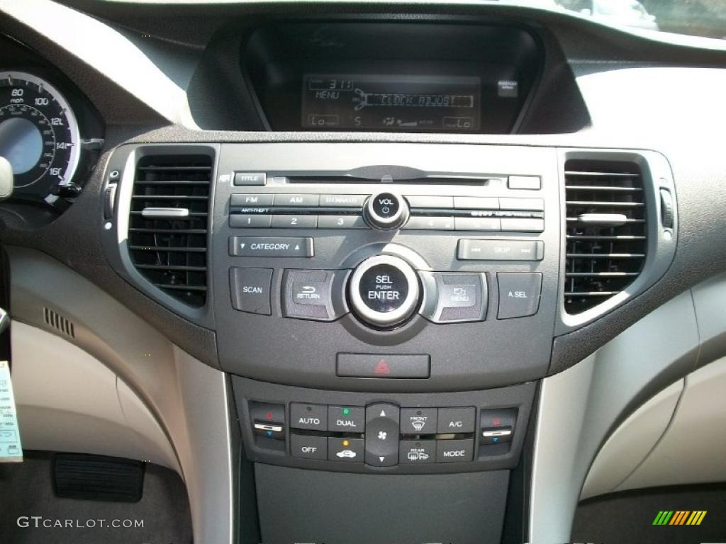 2010 TSX V6 Sedan - Grigio Metallic / Taupe photo #18