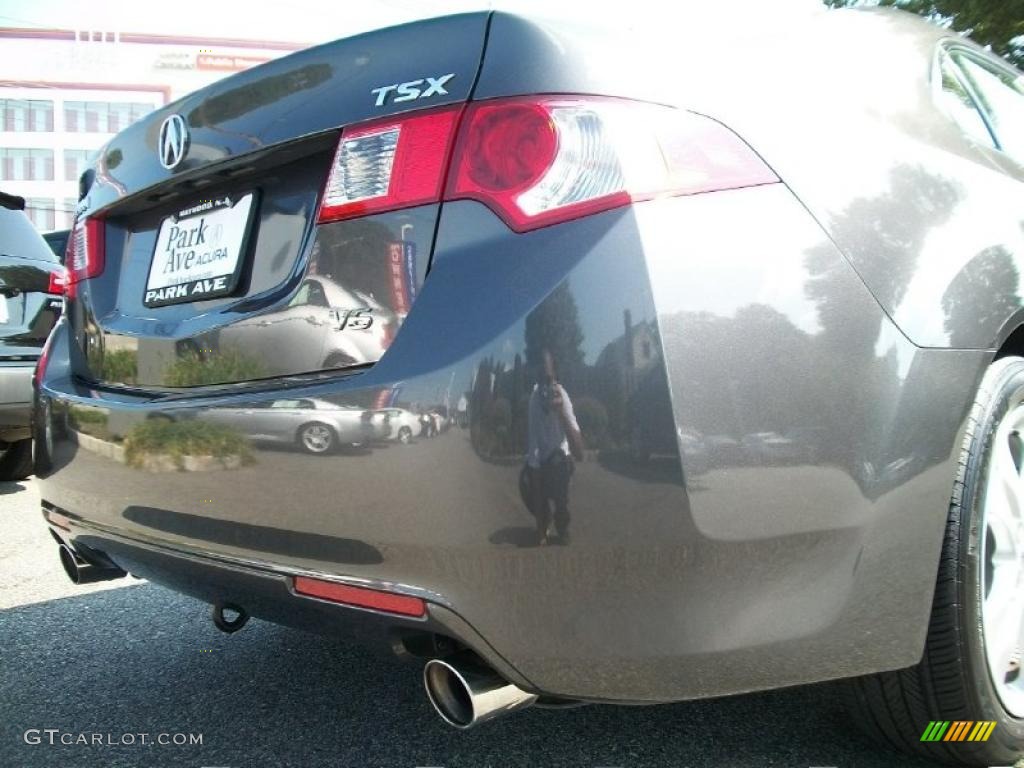 2010 TSX V6 Sedan - Grigio Metallic / Taupe photo #22