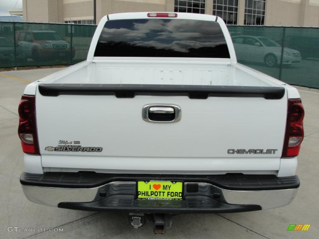 2003 Silverado 1500 LT Extended Cab - Summit White / Tan photo #4