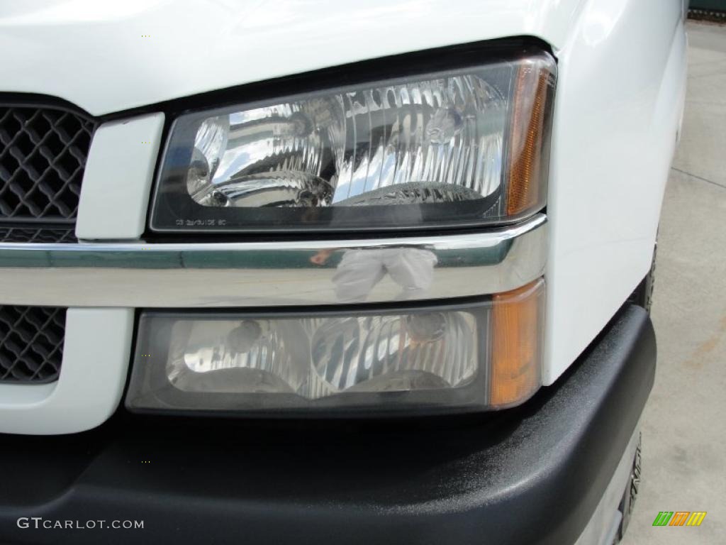 2003 Silverado 1500 LT Extended Cab - Summit White / Tan photo #10
