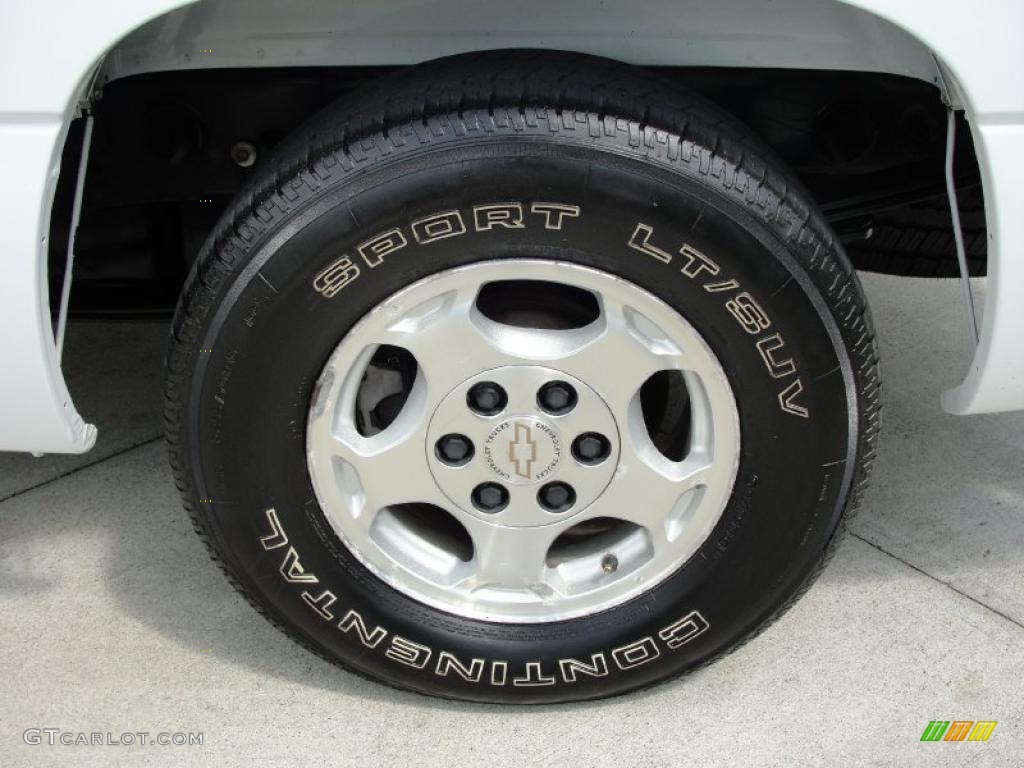 2003 Silverado 1500 LT Extended Cab - Summit White / Tan photo #14