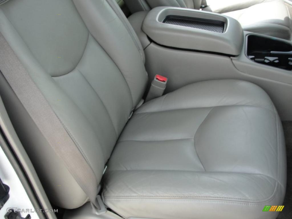 2003 Silverado 1500 LT Extended Cab - Summit White / Tan photo #26