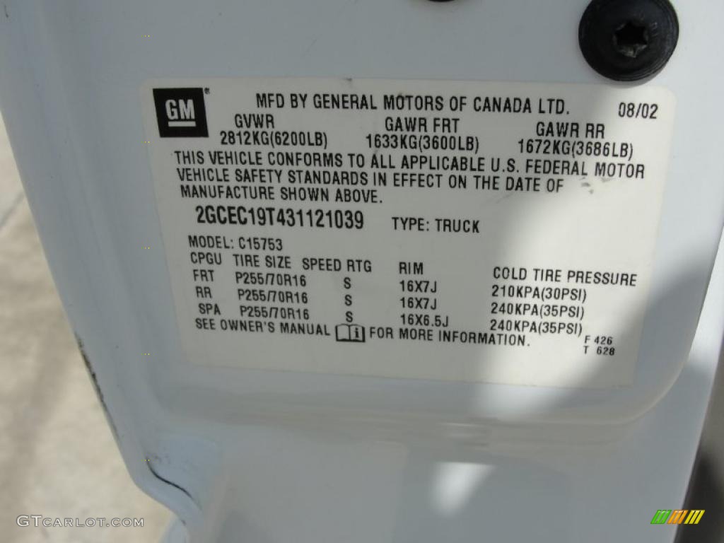 2003 Silverado 1500 LT Extended Cab - Summit White / Tan photo #45