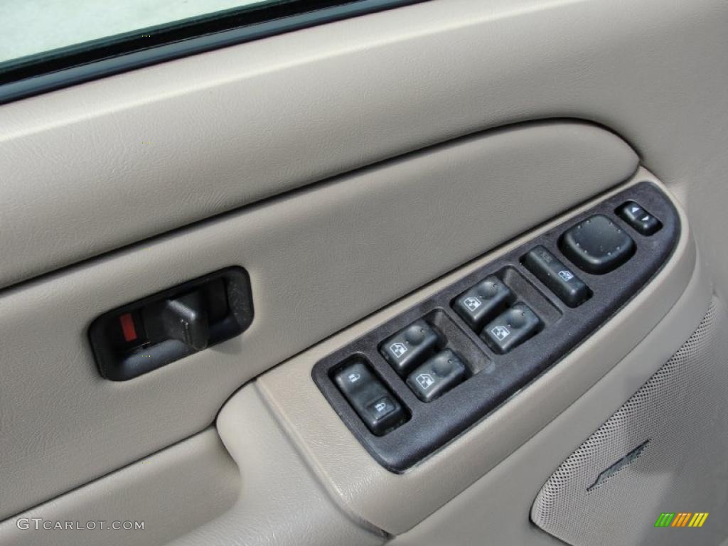 2004 Silverado 1500 LS Crew Cab - Dark Green Metallic / Tan photo #24