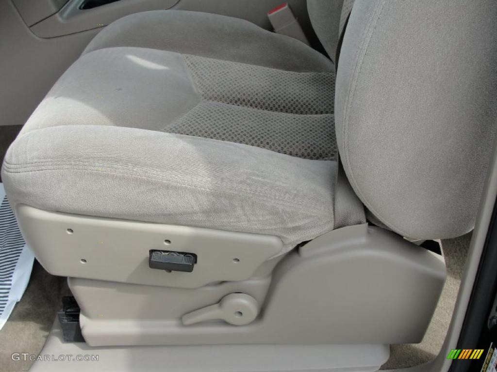 2004 Silverado 1500 LS Crew Cab - Dark Green Metallic / Tan photo #26