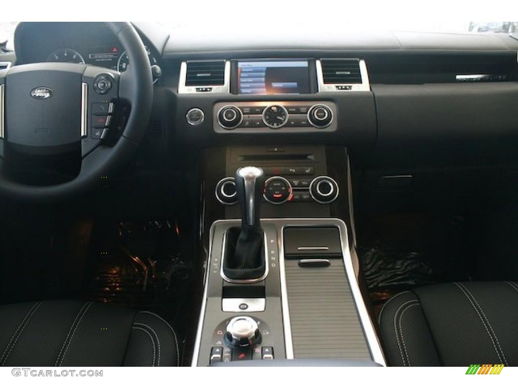 2010 Range Rover Sport Supercharged - Santorini Black / Premium Ebony/Ivory Stitching photo #15