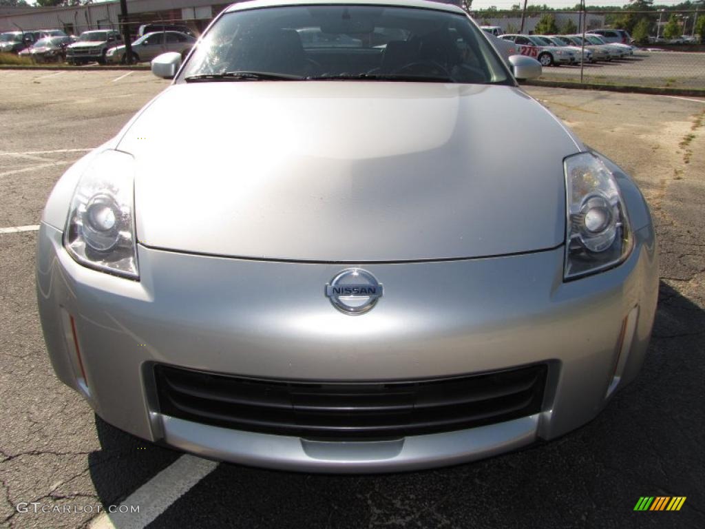 2007 350Z Grand Touring Coupe - Silver Alloy Metallic / Charcoal photo #2
