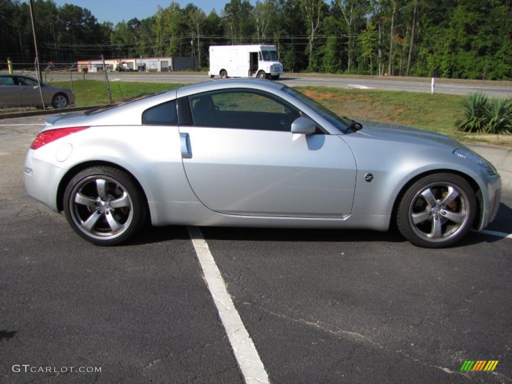 2007 350Z Grand Touring Coupe - Silver Alloy Metallic / Charcoal photo #8