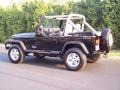 1990 Black Jeep Wrangler S 4x4  photo #3