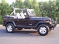 1990 Black Jeep Wrangler S 4x4  photo #21