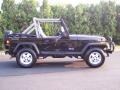 1990 Black Jeep Wrangler S 4x4  photo #22