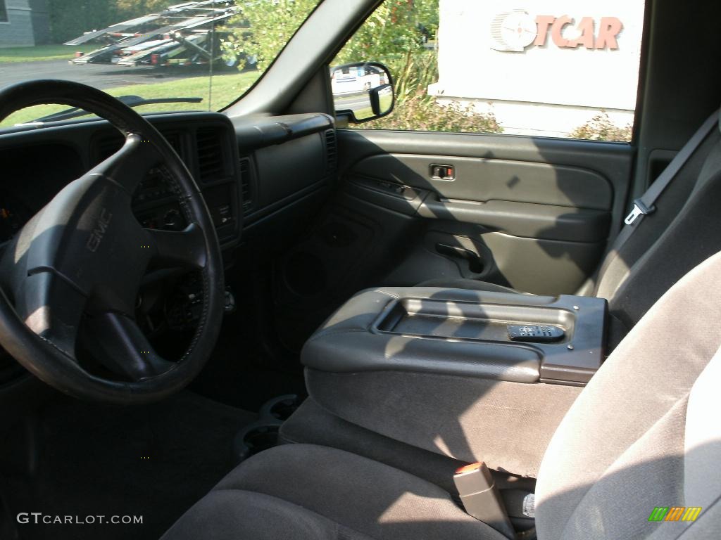 2005 Sierra 2500HD SLE Extended Cab 4x4 - Onyx Black / Dark Pewter photo #7