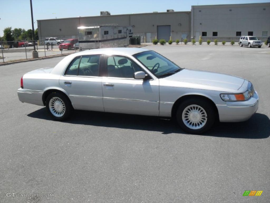 2000 Grand Marquis LS - Silver Frost Metallic / Light Graphite photo #4