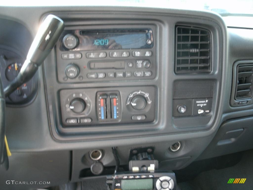 2005 Sierra 2500HD SLE Extended Cab 4x4 - Onyx Black / Dark Pewter photo #11