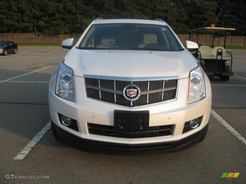 2011 SRX 4 V6 AWD - Platinum Ice Tricoat / Shale/Brownstone photo #1