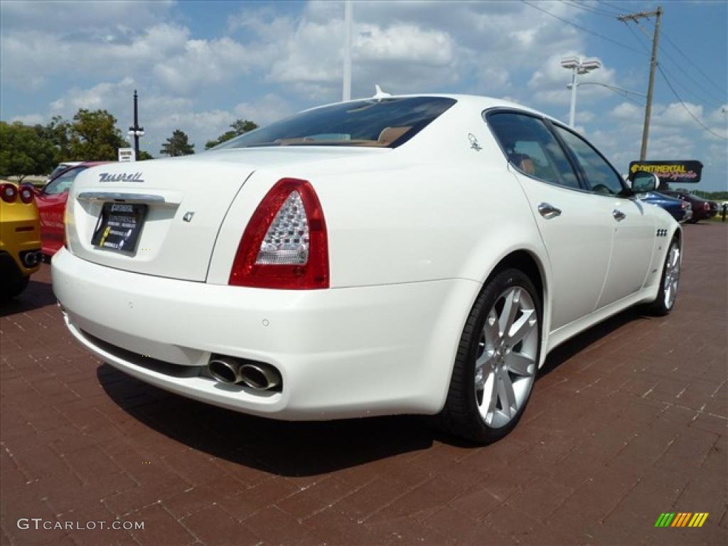 2010 Quattroporte S - White / Cuoio photo #3