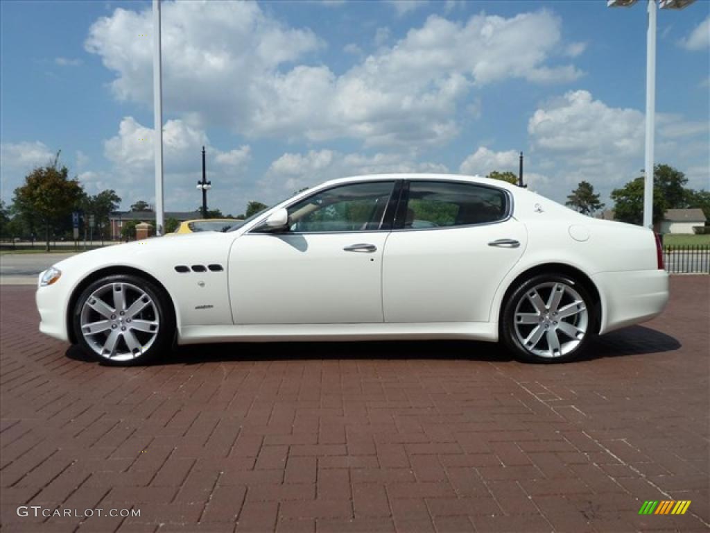 2010 Quattroporte S - White / Cuoio photo #7