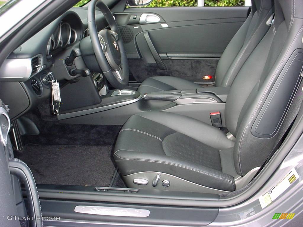 2007 911 Carrera S Coupe - Meteor Grey Metallic / Black photo #9