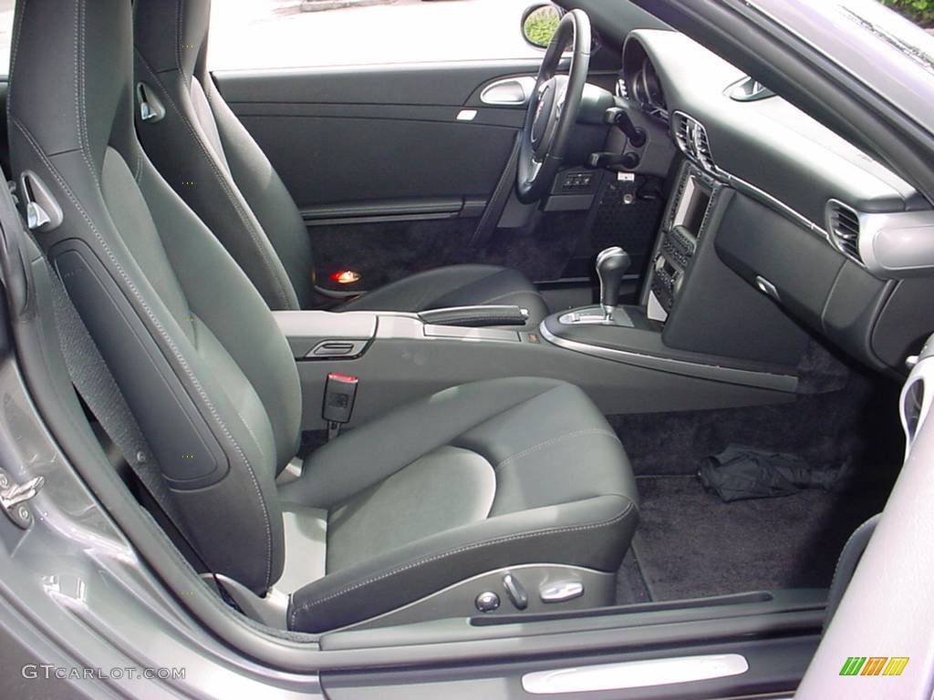 2007 911 Carrera S Coupe - Meteor Grey Metallic / Black photo #10