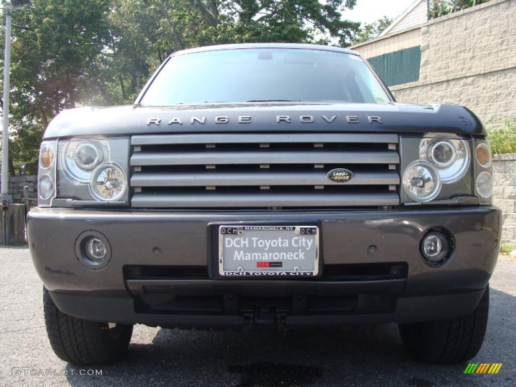 2005 Range Rover HSE - Bonatti Grey Metallic / Parchment/Navy photo #2