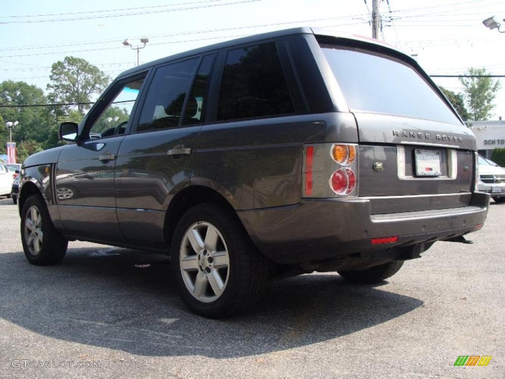 2005 Range Rover HSE - Bonatti Grey Metallic / Parchment/Navy photo #6