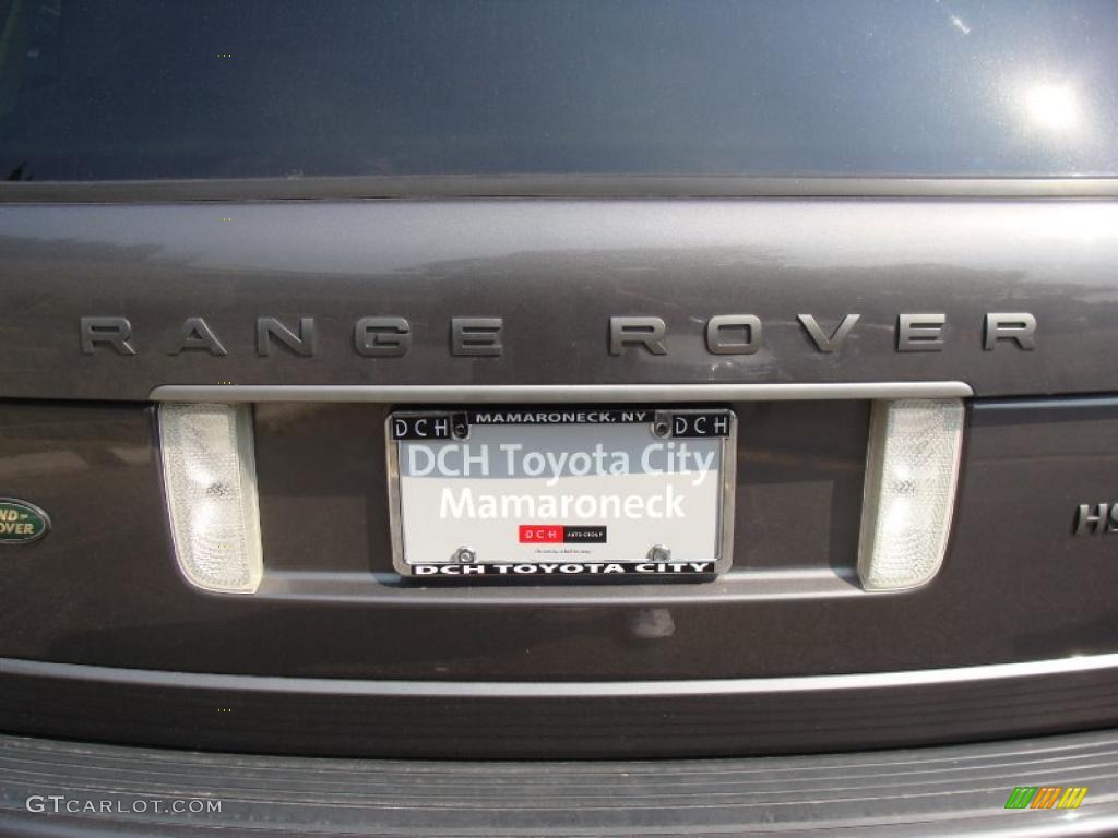 2005 Range Rover HSE - Bonatti Grey Metallic / Parchment/Navy photo #8