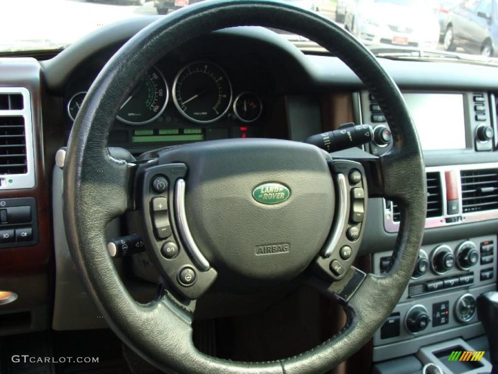 2005 Range Rover HSE - Bonatti Grey Metallic / Parchment/Navy photo #14